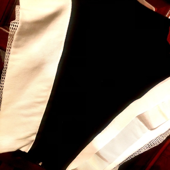 New NWT European brand black and white top jacket and pants suit size M/L - Picture 9 of 16